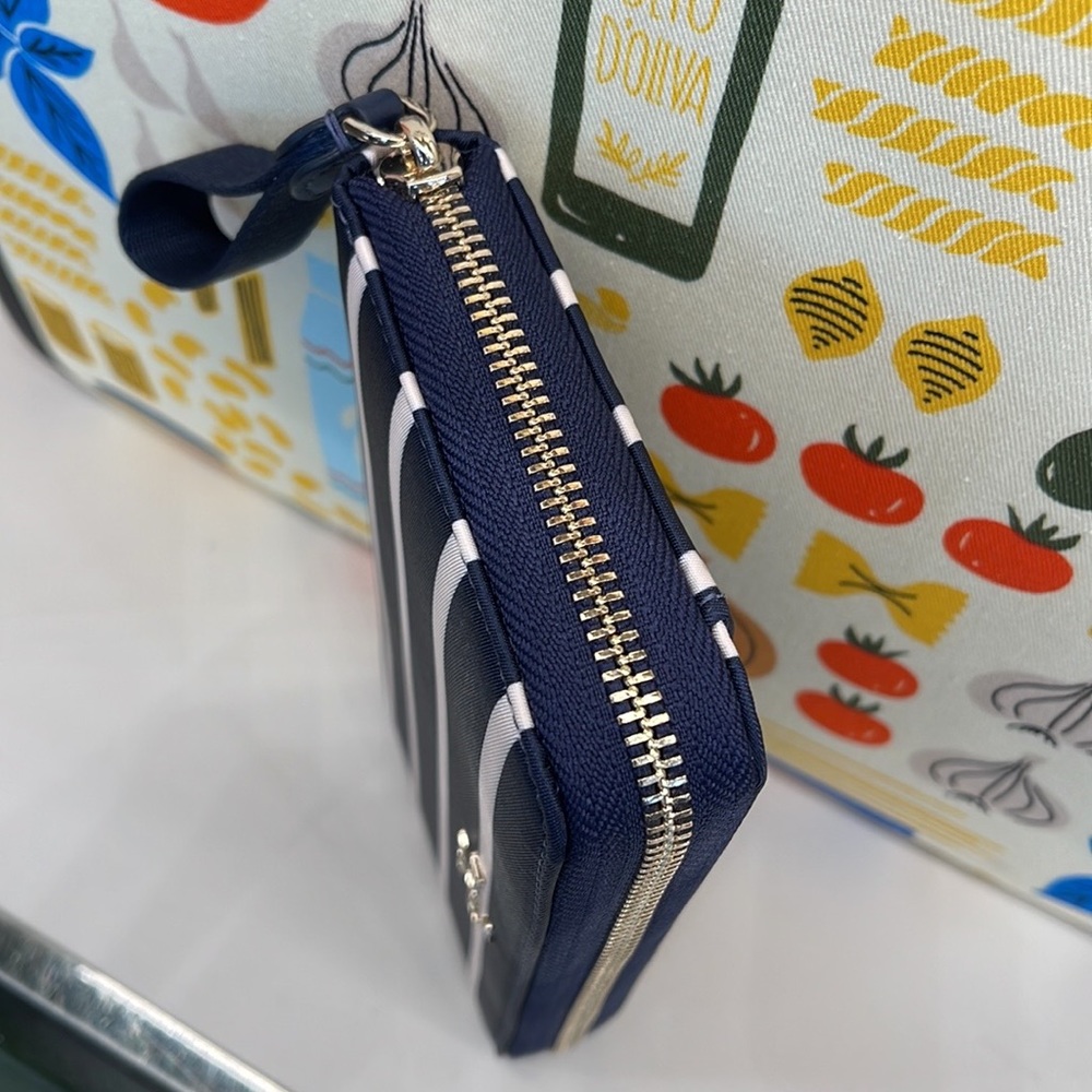 Kate Spade Chelsea Nylon Large Continental Wallet
Color: Parisian Night 
NWT - Picture 16 of 16